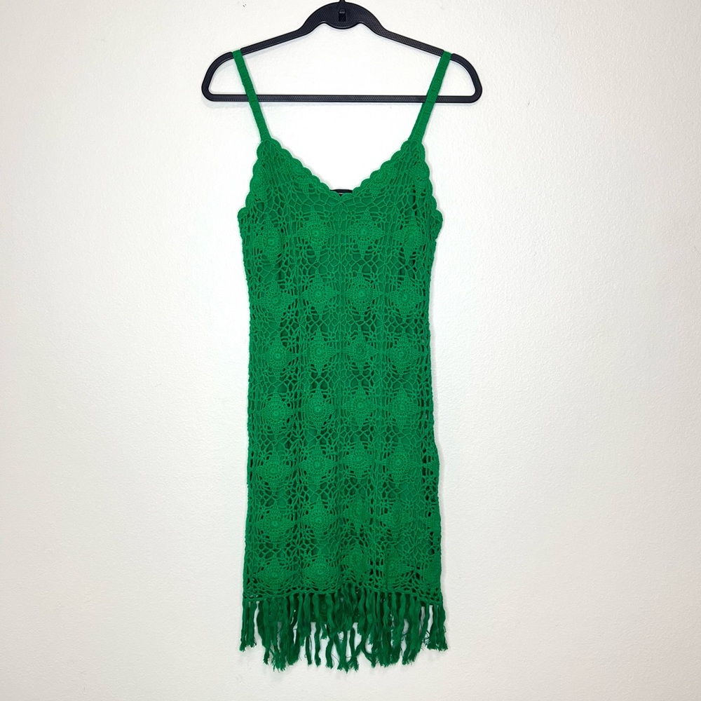 NWT INC International Concepts Crochet Dress size Medium